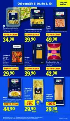 akční leták Lidl 6.10.2025-12.10.2025
