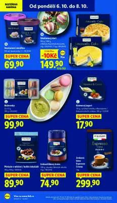 akční leták Lidl 6.10.2025-12.10.2025