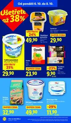 akční leták Lidl 6.10.2025-12.10.2025
