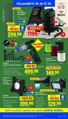 akční leták Lidl 6.10.2025-12.10.2025