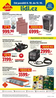 akční leták Lidl 9.10.2025-12.10.2025