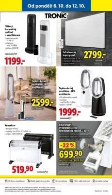 akční leták Lidl 9.10.2025-12.10.2025