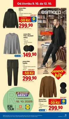 akční leták Lidl 9.10.2025-12.10.2025