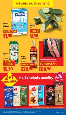 akční leták Lidl 9.10.2025-12.10.2025