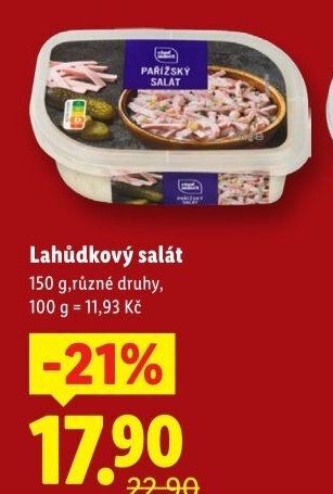 Saláty lahůdkové Chef Select