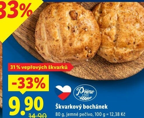 Škvarkový bochánek