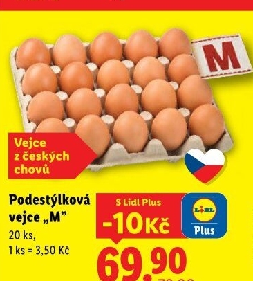 Vejce z podestýlky M