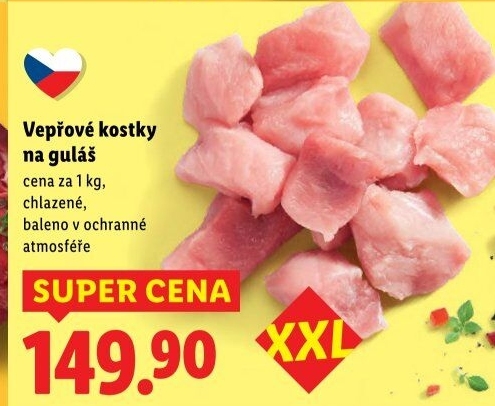 Vepřové maso na guláš
