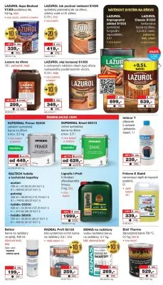 akční leták Barvy a laky drogerie 4.10.2025-24.10.2025