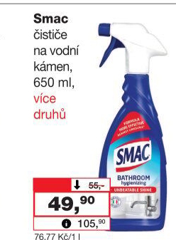 Čistič koupelen Smac Express
