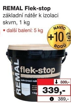 Izolační nátěr Flek - stop Remal