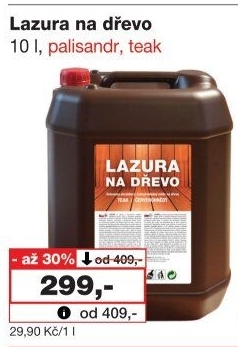 Lazura na dřevo