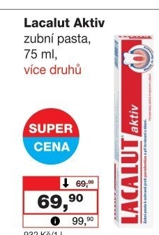 Pasta na zuby Aktiv Lacalut