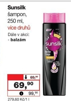Šampon na vlasy Sunsilk