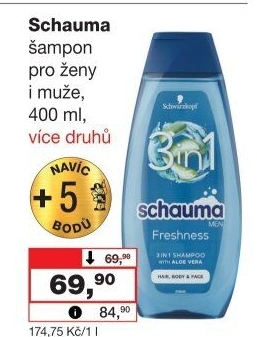 Šampon Schauma Schwarzkopf
