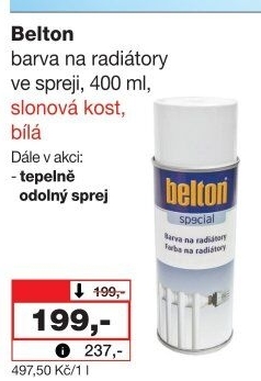 Sprej na radiátory Belton