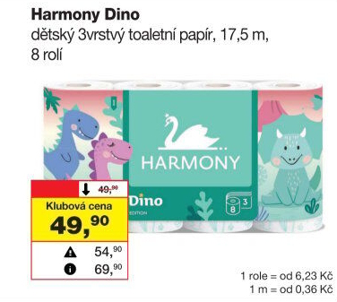 Toaletní papír 3vrstvý Kids Harmony