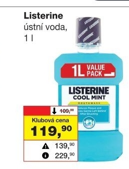 Ústní voda Listerine
