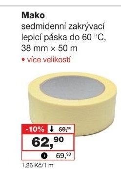Zakrývací páska Mako