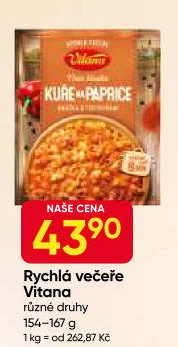 Jídla instantní Rychlá večeře Vitana