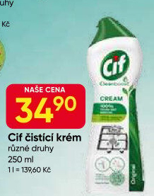 Krémový čistič Cif Cream