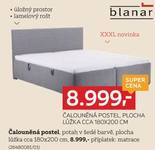 ČALOUNĚNÁ POSTEL