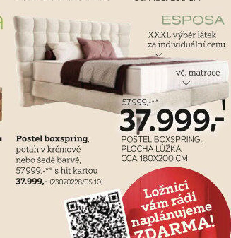 POSTEL BOXSPRING