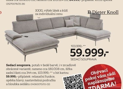 SEDACÍ SOUPRAVA