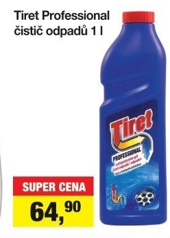 Čistič odpadů tekutý Professional Tiret