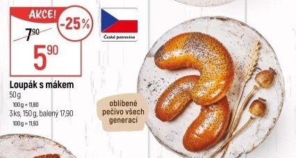 Loupák s mákem