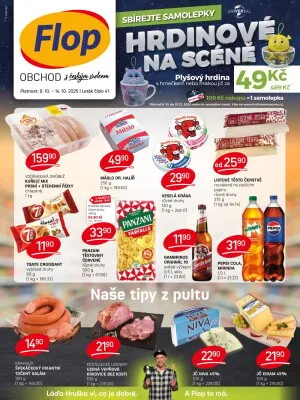akční leták FLOP 8.10.2025-14.10.2025