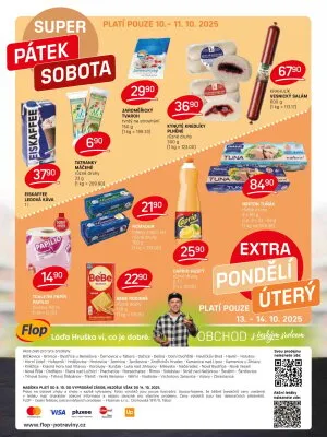 akční leták FLOP 8.10.2025-14.10.2025