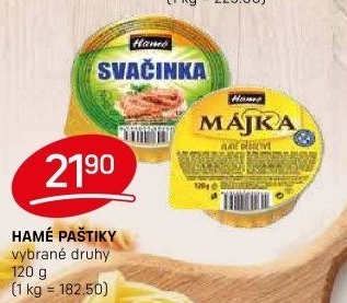 Paštiky Hamé