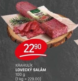Salám lovecký Krahulík