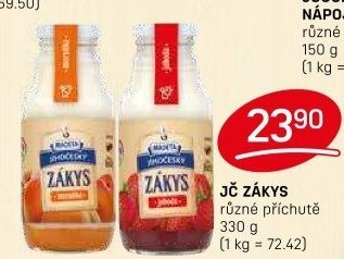 Zákys Jihočeský ochucený Madeta