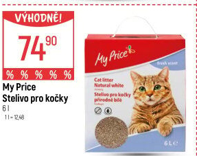 Stelivo pro kočky My Price