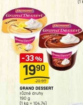 Dezert Grand Dessert Ehrmann