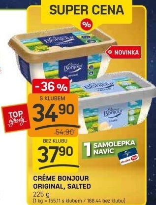 Margarín slaný Créme Bonjour Rama