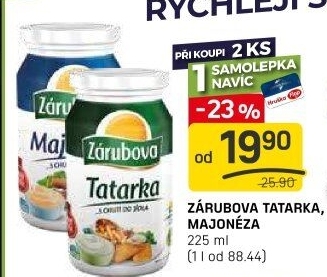 Omáčky Zárubova