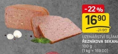 Řezníkova sekaná Sláma