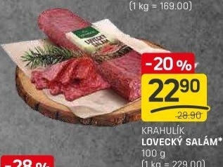 Salám lovecký Krahulík