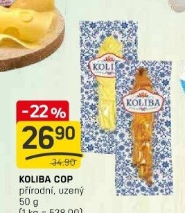 Sýrový cop Koliba Bystřice pod Hostýnem