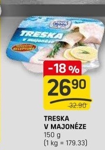 Treska v majonéze Rybex