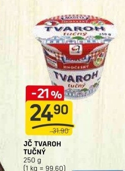 Tvaroh tučný Jihočeský Madeta