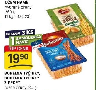 Tyčinky Z pece Bohemia Chips