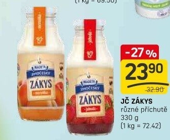 Zákys Jihočeský ochucený Madeta