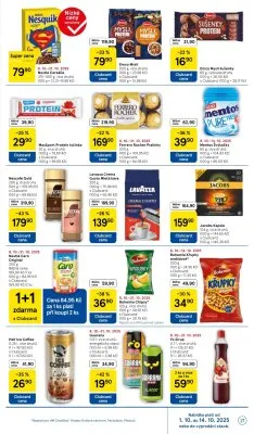 akční leták Tesco 8.10.2025-14.10.2025