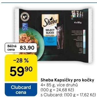 Kapsičky pro kočky Sheba
