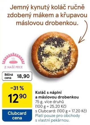Koláč s náplní