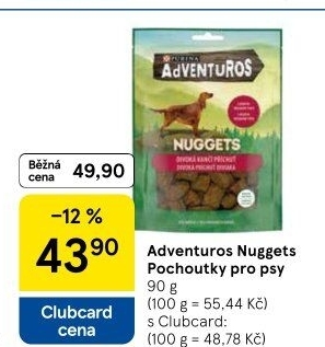 Pochoutky pro psy Nuggets Adventuros Purina